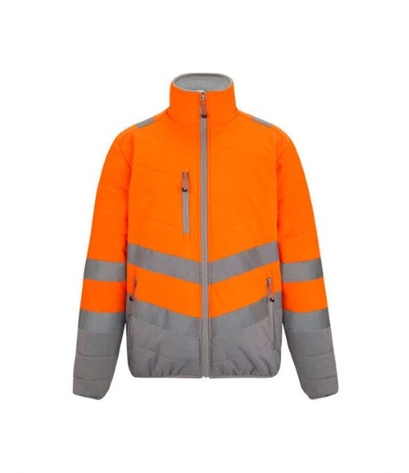 Regatta Hi-Vis 2 Tone Thermal Baffle Jkt